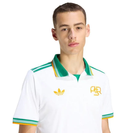 Vyriški „adidas“ AS „Roma“ 25/26 trečiosios aprangos marškinėliai, balti JJ4185