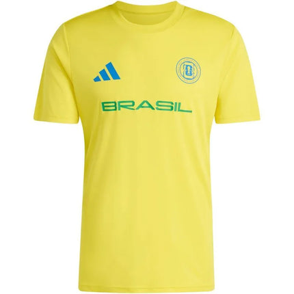 Vyriški „adidas“ Brazilijos rinktinės 26 marškinėliai, geltoni, KH2307