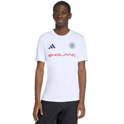 Vyriški adidas England 26 marškinėliai, balti, KH2309