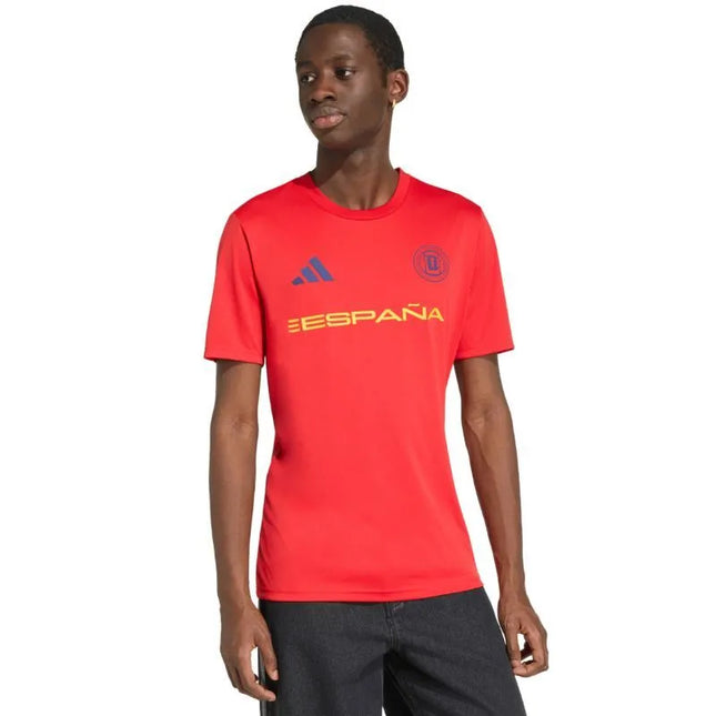 Vyriški adidas ESP OLP marškinėliai raudoni KH2303