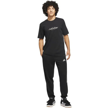 Vyriški adidas marškinėliai „Color Connect Graphic“, juodi, KE1316