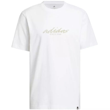 Vyriški adidas marškinėliai su grafiniu piešiniu „Color Connect“, balti, JZ7546