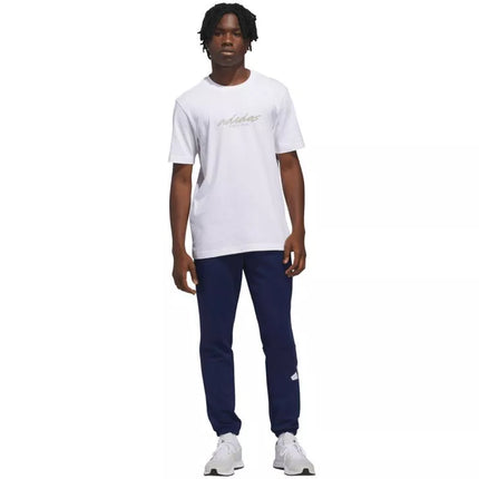 Vyriški adidas marškinėliai su grafiniu piešiniu „Color Connect“, balti, JZ7546