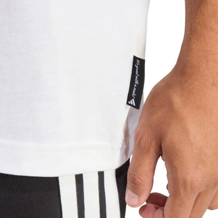 Vyriški adidas Novelty Mini marškinėliai balti JZ5037