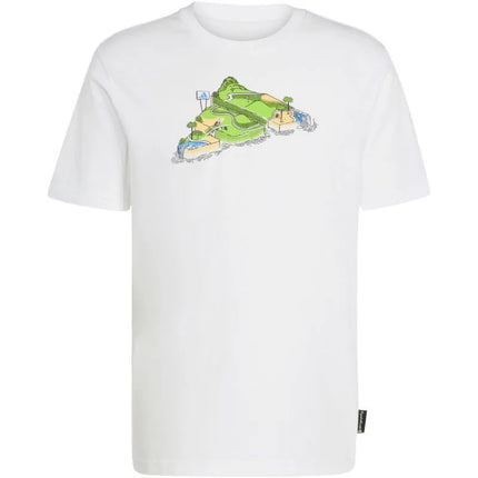 Vyriški adidas Novelty Mini marškinėliai balti JZ5037