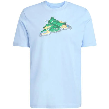 Vyriški adidas Novelty Mint marškinėliai, šviesiai mėlyni JZ5038