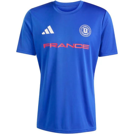 Vyriški adidas Prancūzijos rinktinės 26 marškinėliai, mėlyni, KH2312