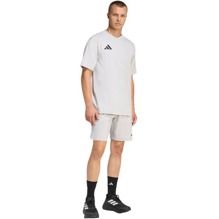 Vyriški adidas Tiro Travel Woven šortai, pilki, KE8369