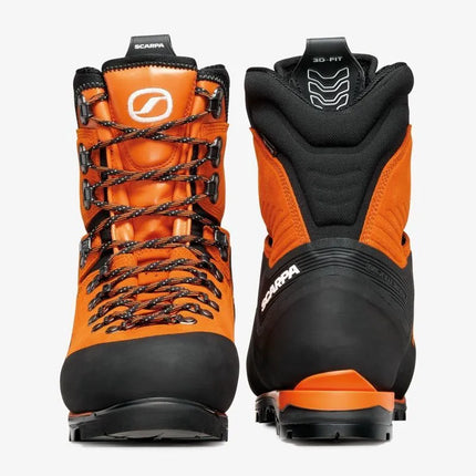 Vyriški batai SCARPA Mont Blanc GTX, tonizuota oranžinė spalva, 44 dydis
