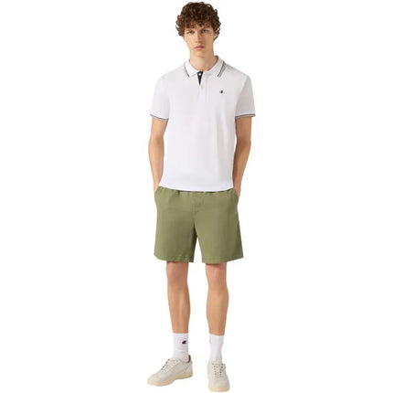 Vyriški „Champion“ polo marškinėliai, balti, 220897 WW006