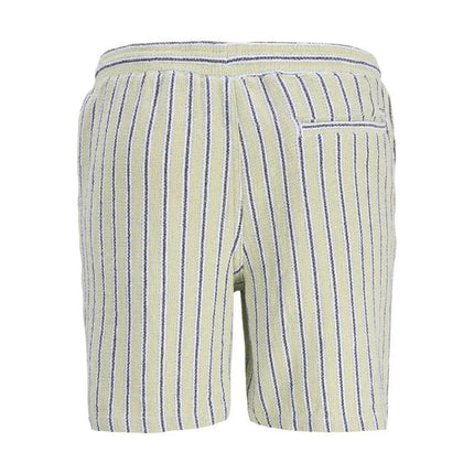 Vyriški dryžuoti „Jack&Jones“ šortai JPSTJAIDEN COBA STRIPE JOG SHORTS REG SN 12274413 TEA/STRIPES