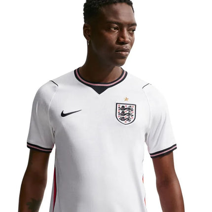 Vyriški futbolo marškinėliai Nike England 2026 Stadium Home, balti, IB5290 100