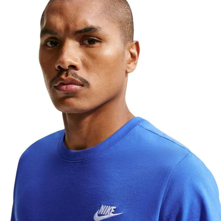 Vyriški marškinėliai Nike Club Tee, mėlyni, AR4997 480