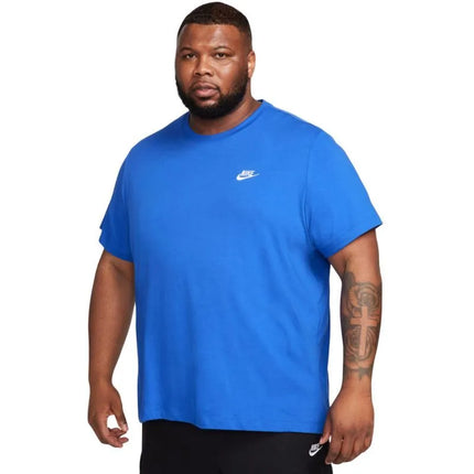 Vyriški marškinėliai Nike Club Tee, mėlyni, AR4997 480