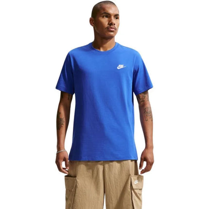 Vyriški marškinėliai Nike Club Tee, mėlyni, AR4997 480