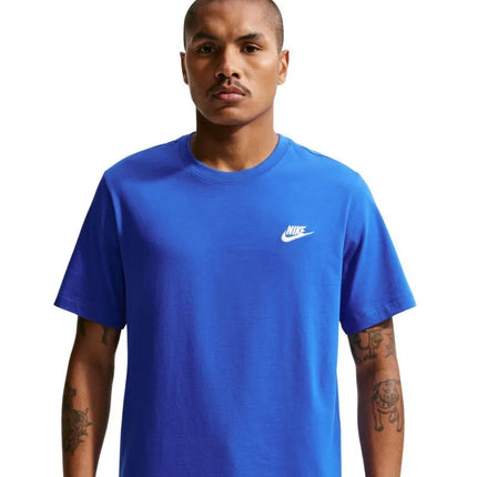 Vyriški marškinėliai Nike Club Tee, mėlyni, AR4997 480