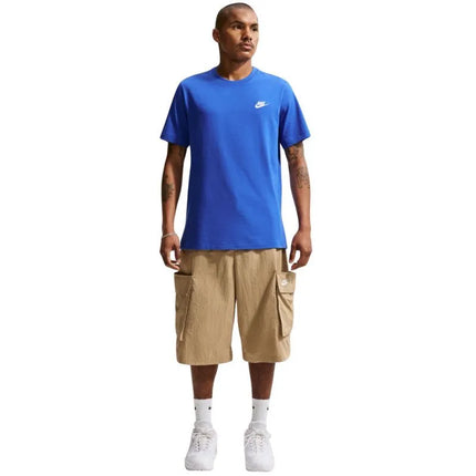 Vyriški marškinėliai Nike Club Tee, mėlyni, AR4997 480