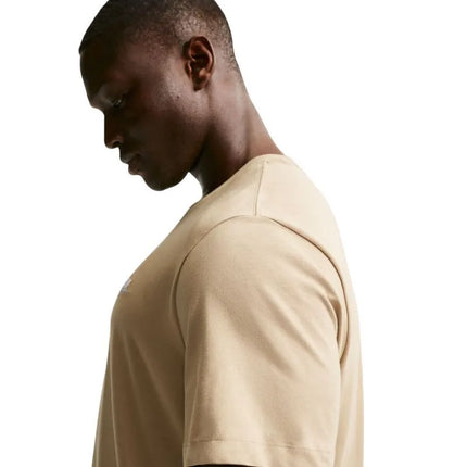 Vyriški marškinėliai Nike Club Tee, smėlio spalvos, AR4997 297