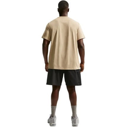 Vyriški marškinėliai Nike Club Tee, smėlio spalvos, AR4997 297