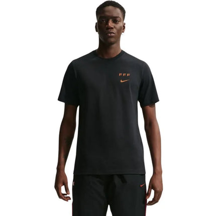 Vyriški marškinėliai Nike FFF Lbr Wrdmark, juodi, IQ2232 010