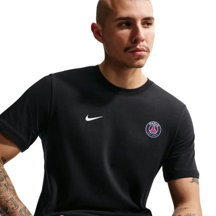 Vyriški marškinėliai Nike PSG Essential, juodi, IM1664 010