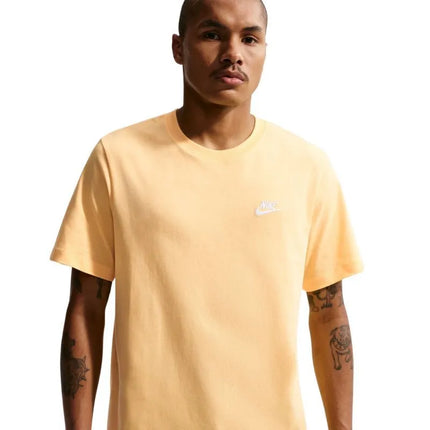 Vyriški „Nike Club“ marškinėliai, oranžiniai, AR4997 795