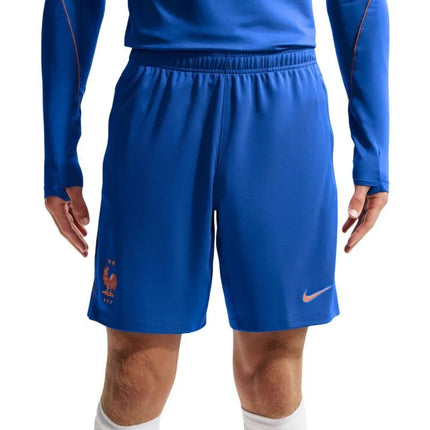 Vyriški „Nike“ Prancūzijos futbolo rinktinės „Dri-Fit FFF Strike“ šortai, mėlyni, IB4609 480