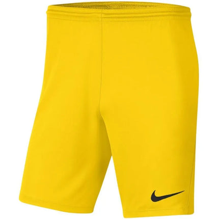 Vyriški šortai Nike Dry Park III NB K, geltoni, BV6855 718