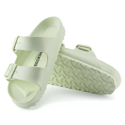 Vyriškos Birkenstock Arizona Essentials EVA „Faded Lime“ spalvos putplasčio šlepetės plačiai pėdai (1024571)