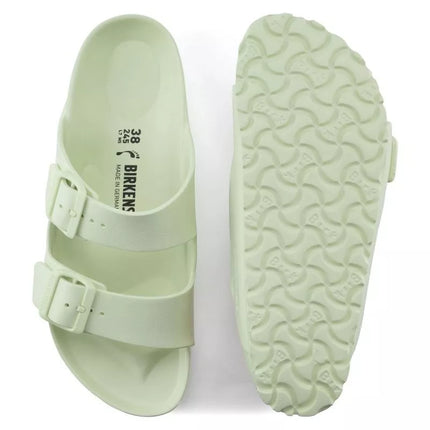 Vyriškos Birkenstock Arizona Essentials EVA „Faded Lime“ spalvos putplasčio šlepetės plačiai pėdai (1024571)