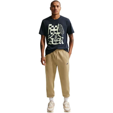 Vyriškos kelnės Nike Club BB Jogger, smėlio spalvos, FN3787 298