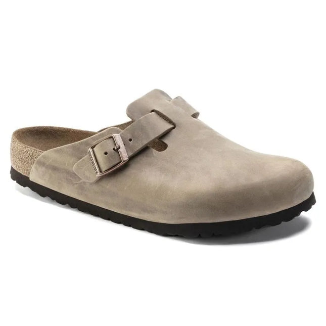 Vyriškos klumpės Birkenstock BOSTON BS 1018147 TABACCO BROWN (standartinis plotis)
