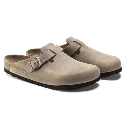 Vyriškos klumpės Birkenstock BOSTON BS 1018147 TABACCO BROWN (standartinis plotis)