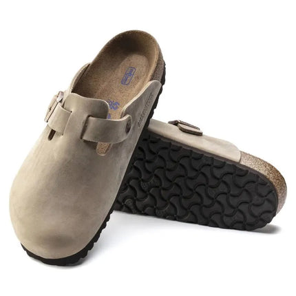 Vyriškos klumpės Birkenstock BOSTON BS 1018147 TABACCO BROWN (standartinis plotis)