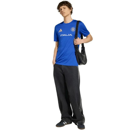 Vyrų „adidas“ Italijos 26 marškinėliai, mėlyni, KH2306