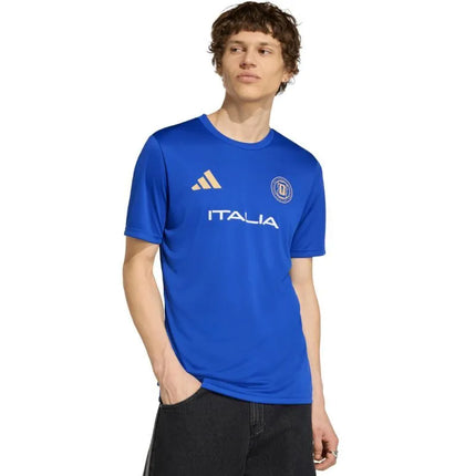Vyrų „adidas“ Italijos 26 marškinėliai, mėlyni, KH2306