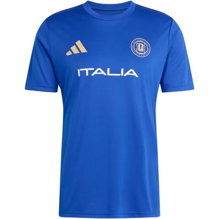 Vyrų „adidas“ Italijos 26 marškinėliai, mėlyni, KH2306