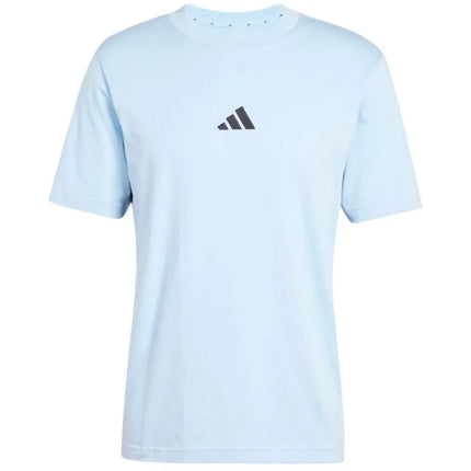 Vyrų „adidas“ marškinėliai „Essentials 3 Stripes“, mėlyni, JE6397