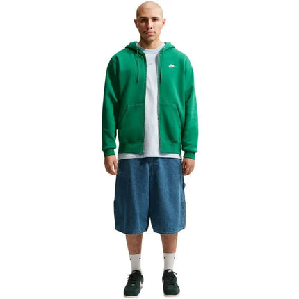 Vyrų džemperis su gobtuvu Nike Club BB FZ, žalias, FN3861 365