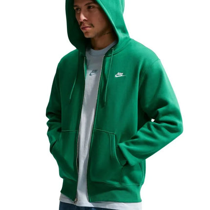 Vyrų džemperis su gobtuvu Nike Club BB FZ, žalias, FN3861 365