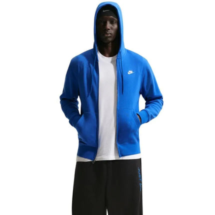 Vyrų džemperis su užtrauktuku Nike Club BB, mėlynas, FN3861 480