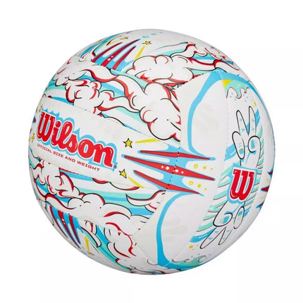 Wilson Graffiti Peace VB tinklinio kamuolys, naujas WV4008302XBOF
