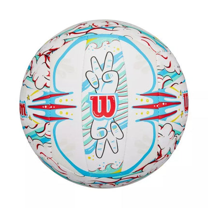 Wilson Graffiti Peace VB tinklinio kamuolys, naujas WV4008302XBOF