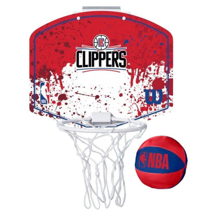 Wilson NBA komandos Los Andželo "Clippers" mini krepšinio lenta su lanku WTBA1302LAC