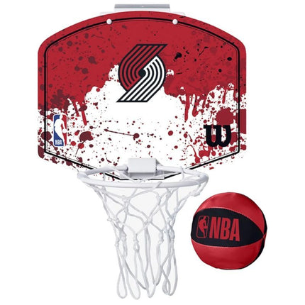 Wilson NBA komandos Portland Trail Blazers mini krepšinio lenta su lanku WTBA1302POR
