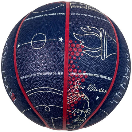 Wilson NBA Visų žvaigždžių 2024 Indianapolis Kolekcinis kamuolys WZ2015601XB