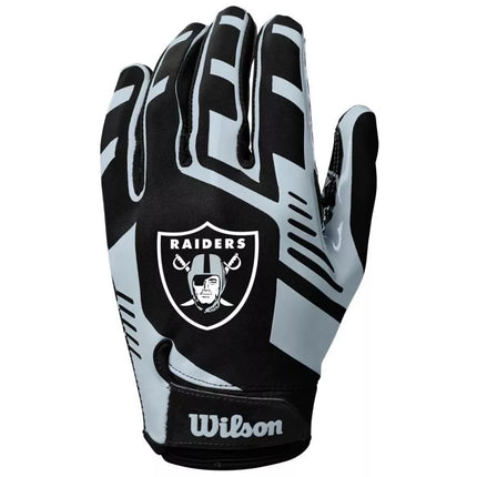 Wilson NFL tamprios imtuvo pirštinės WTF9326LV Juoda Vienas dydis