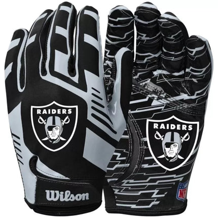 Wilson NFL tamprios imtuvo pirštinės WTF9326LV Juoda Vienas dydis