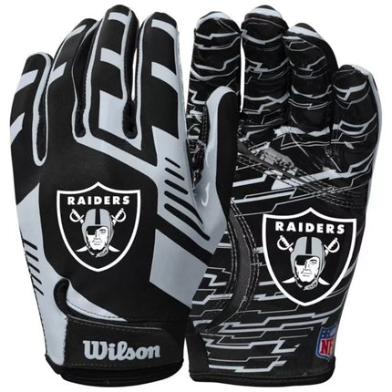 Wilson NFL tamprios imtuvo pirštinės WTF9326LV Juoda Vienas dydis