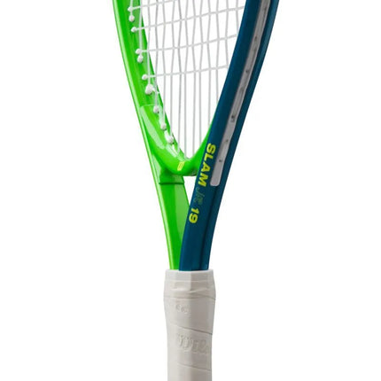 Wilson Slam Junior 19 vaikiška teniso raketė, žalia, WR172110U